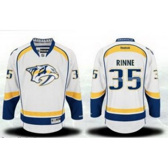 Nashville Predators #35 Pekka Rinne White NHL Jerseys Nashville Predators #35 Pekka Rinne White NHL Jerseys