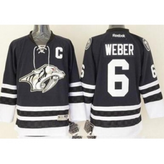 Nashville Predators #6 Shea Weber Stitched Blue Third NHL Jersey Nashville Predators #6 Shea Weber Stitched Blue Third NHL Jersey