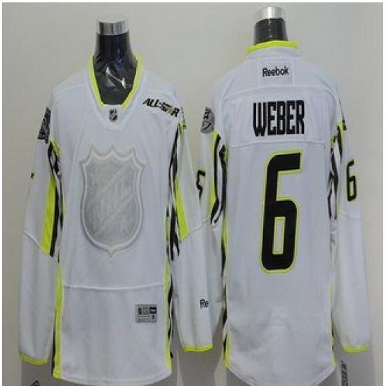Nashville Predators #6 Shea Weber White 2015 All Star Stitched NHL Jersey Nashville Predators #6 Shea Weber White 2015 All Star Stitched NHL Jersey