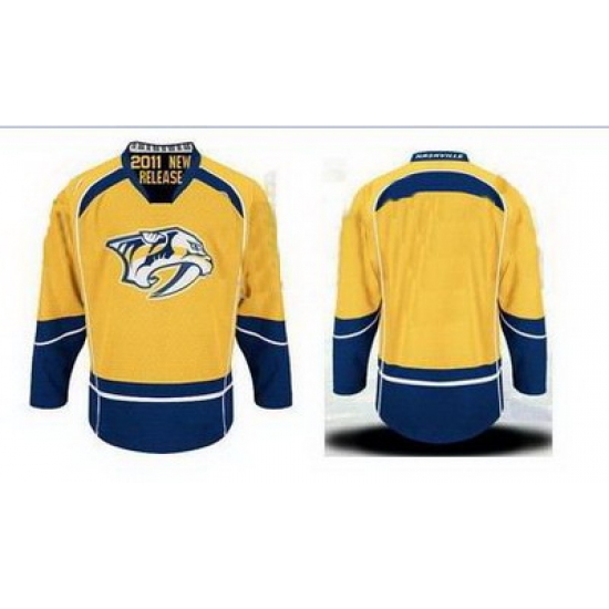 Nashville Predators Authentic Jerseys #00 BLANK YELLOW Jersey Nashville Predators Authentic Jerseys #00 BLANK YELLOW Jersey