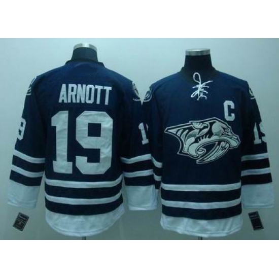 RBK Nashville Predators 19# ARNOTT Premier BLUE Jersey RBK Nashville Predators 19# ARNOTT Premier BLUE Jersey