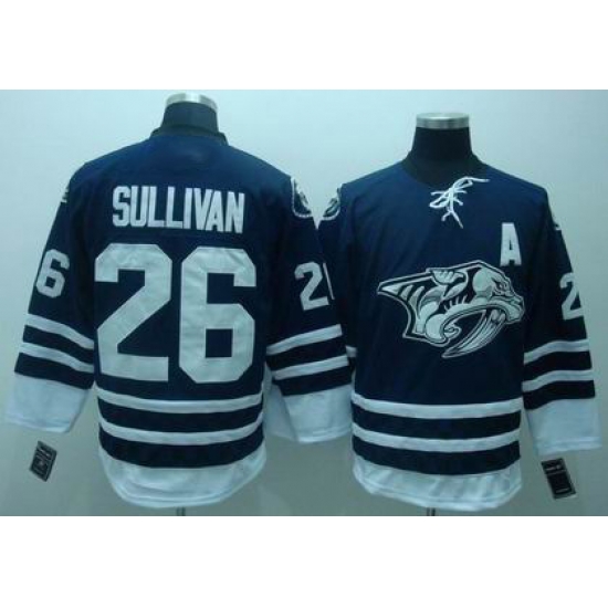 RBK Nashville Predators 26# SULLIVAN Premier BLUE Jersey RBK Nashville Predators 26# SULLIVAN Premier BLUE Jersey