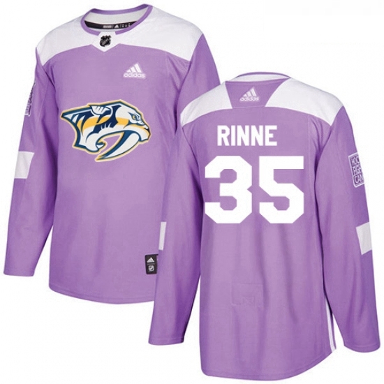 Youth Adidas Nashville Predators 35 Pekka Rinne Authentic Purple Fights Cancer Practice NHL Jersey Youth Adidas Nashville Predators 35 Pekka Rinne Authentic Purple Fights Cancer Practice NHL Jersey