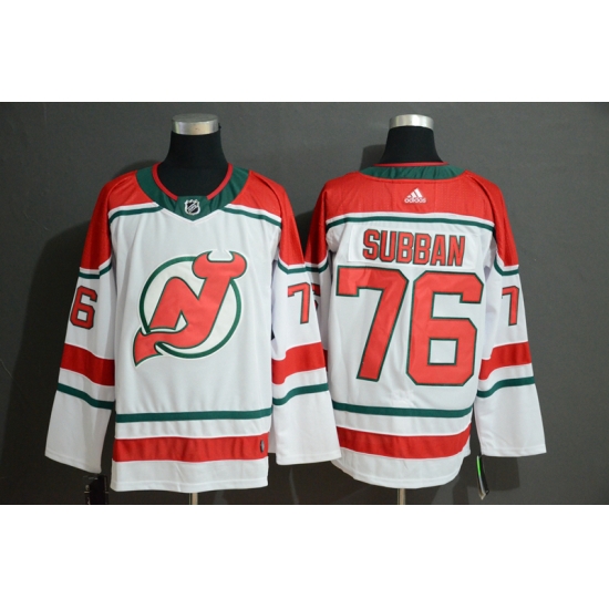 Devils 76 P K Subban White Adidas Jersey Devils 76 P K Subban White Adidas Jersey