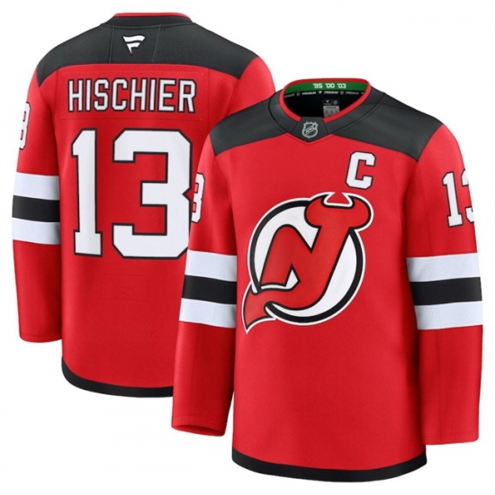 Men New Jersey Devils Active Player Custom Red 2024 25 Home Stitched Hockey Jersey Men New Jersey Devils Active Player Custom Red 2024 25 Home Stitched Hockey Jersey