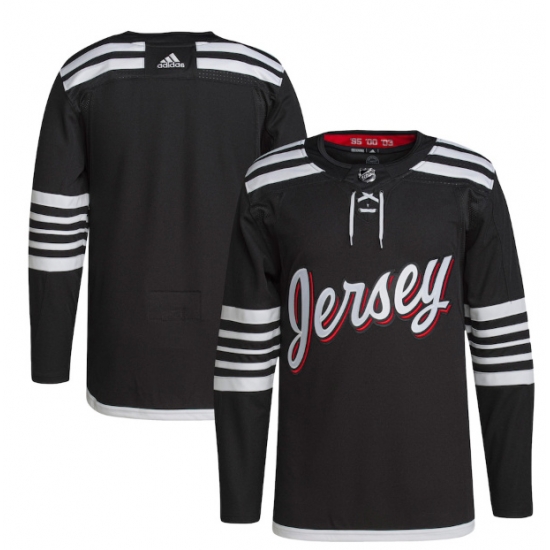 Men New Jersey Devils Blank 2021 2022 Black Stitched Jersey Men New Jersey Devils Blank 2021 2022 Black Stitched Jersey