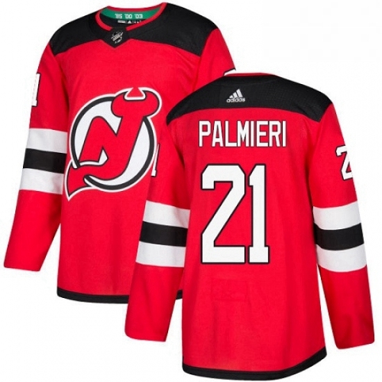 Mens Adidas New Jersey Devils 21 Kyle Palmieri Authentic Red Home NHL Jersey Mens Adidas New Jersey Devils 21 Kyle Palmieri Authentic Red Home NHL Jersey