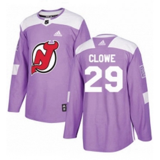 Mens Adidas New Jersey Devils 29 Ryane Clowe Authentic Purple Fights Cancer Practice NHL Jersey Mens Adidas New Jersey Devils 29 Ryane Clowe Authentic Purple Fights Cancer Practice NHL Jersey