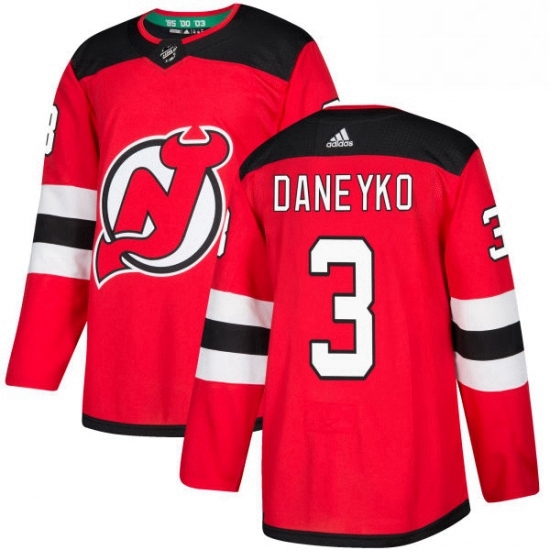 Mens Adidas New Jersey Devils 3 Ken Daneyko Authentic Red Home NHL Jersey Mens Adidas New Jersey Devils 3 Ken Daneyko Authentic Red Home NHL Jersey