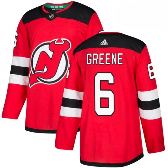 Mens Adidas New Jersey Devils 6 Andy Greene Premier Red Home NHL Jersey Mens Adidas New Jersey Devils 6 Andy Greene Premier Red Home NHL Jersey