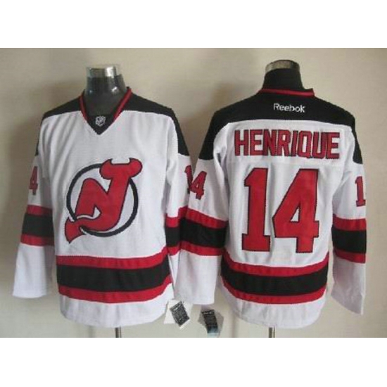 NHL Jerseys Devils #14 HENRIQUE white Jerseys NHL Jerseys Devils #14 HENRIQUE white Jerseys