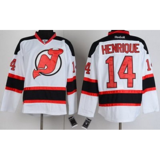 New Jersey Devils 14 Adam Henrique White Hockey NHL Jerseys New Jersey Devils 14 Adam Henrique White Hockey NHL Jerseys