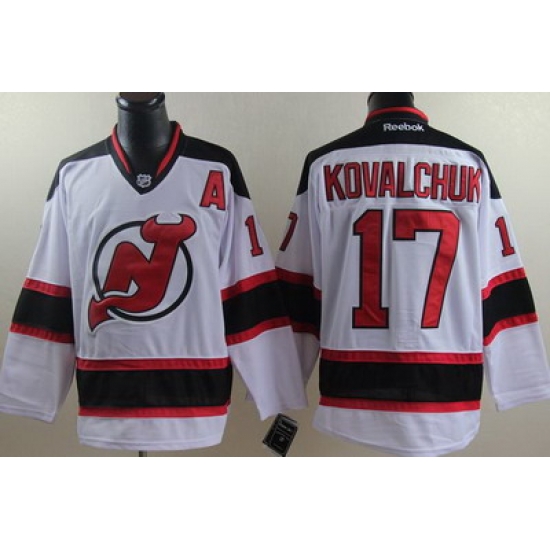 New Jersey Devils 17 IIlya Kovalchuk White NHL Jerseys New Jersey Devils 17 IIlya Kovalchuk White NHL Jerseys