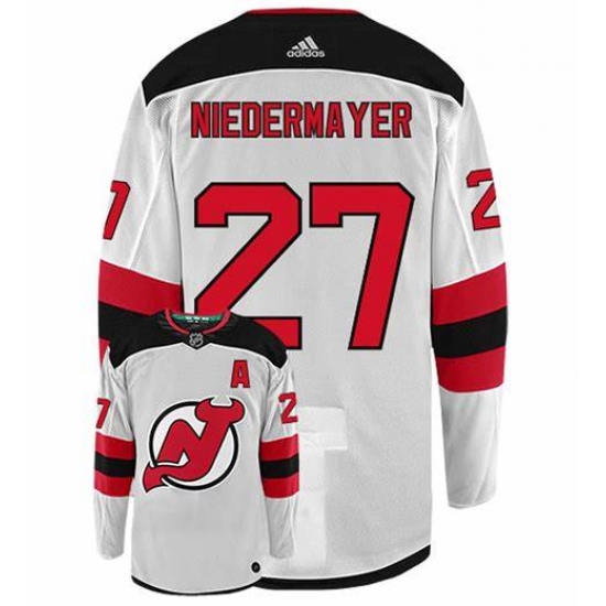 Scott Niedermayer New Jersey Devils Adidas Authentic Away NHL Vintage Hockey Jersey Scott Niedermayer New Jersey Devils Adidas Authentic Away NHL Vintage Hockey Jersey