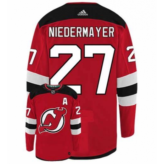 Scott Niedermayer New Jersey Devils Adidas Authentic Red NHL Vintage Hockey Jersey Scott Niedermayer New Jersey Devils Adidas Authentic Red NHL Vintage Hockey Jersey