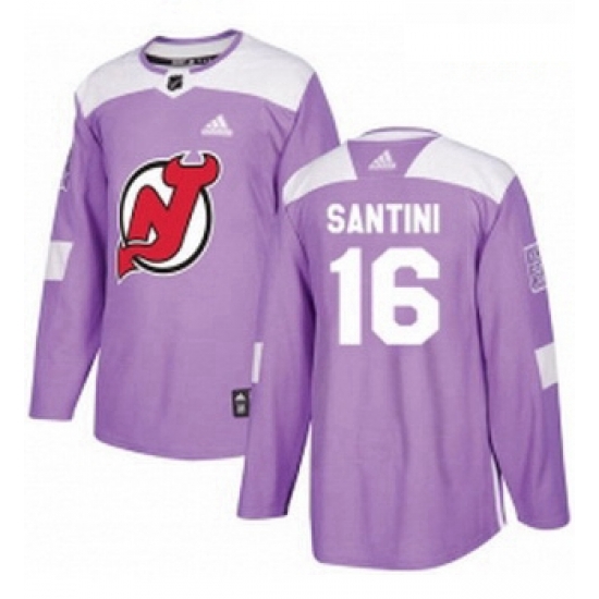 Youth Adidas New Jersey Devils 16 Steve Santini Authentic Purple Fights Cancer Practice NHL Jersey Youth Adidas New Jersey Devils 16 Steve Santini Authentic Purple Fights Cancer Practice NHL Jersey