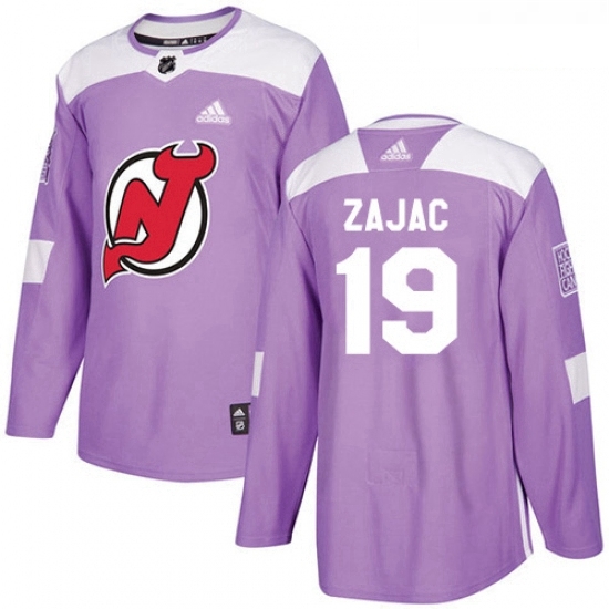 Youth Adidas New Jersey Devils 19 Travis Zajac Authentic Purple Fights Cancer Practice NHL Jersey Youth Adidas New Jersey Devils 19 Travis Zajac Authentic Purple Fights Cancer Practice NHL Jersey