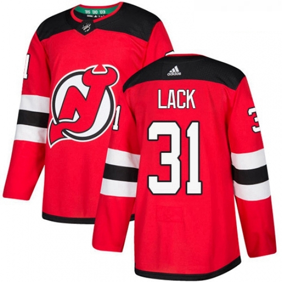 Youth Adidas New Jersey Devils 31 Eddie Lack Authentic Red Home NHL Jersey Youth Adidas New Jersey Devils 31 Eddie Lack Authentic Red Home NHL Jersey