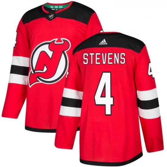 Youth Adidas New Jersey Devils 4 Scott Stevens Authentic Red Home NHL Jersey Youth Adidas New Jersey Devils 4 Scott Stevens Authentic Red Home NHL Jersey