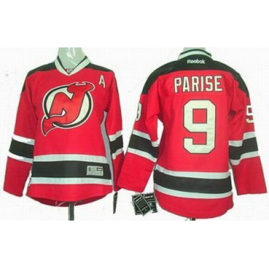 Youth New Jersey Devils #9 Zach parise red jerseys Youth New Jersey Devils #9 Zach parise red jerseys