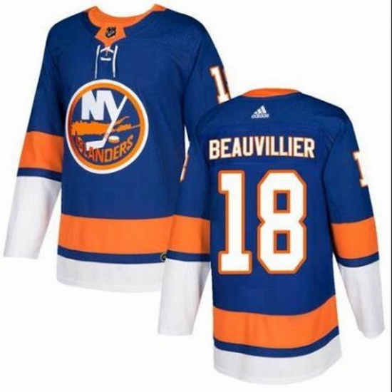 Men New York Islanders 18 Anthony Beauvillier Royal Adidas Jersey Men New York Islanders 18 Anthony Beauvillier Royal Adidas Jersey