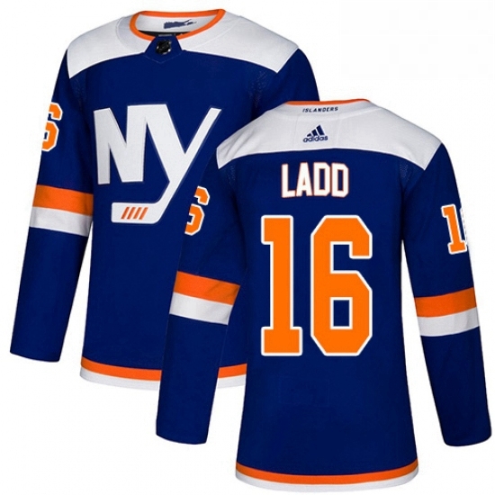 Mens Adidas New York Islanders 16 Andrew Ladd Premier Blue Alternate NHL Jersey Mens Adidas New York Islanders 16 Andrew Ladd Premier Blue Alternate NHL Jersey