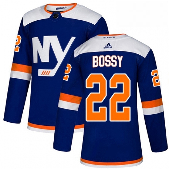 Mens Adidas New York Islanders 22 Mike Bossy Premier Blue Alternate NHL Jersey Mens Adidas New York Islanders 22 Mike Bossy Premier Blue Alternate NHL Jersey