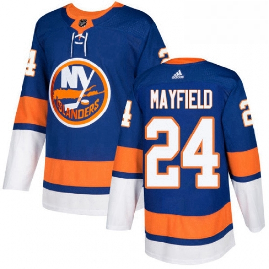 Mens Adidas New York Islanders 24 Scott Mayfield Premier Royal Blue Home NHL Jersey Mens Adidas New York Islanders 24 Scott Mayfield Premier Royal Blue Home NHL Jersey