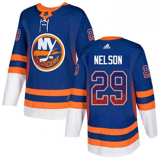 Mens Adidas New York Islanders 29 Brock Nelson Authentic Royal Blue Drift Fashion NHL Jersey Mens Adidas New York Islanders 29 Brock Nelson Authentic Royal Blue Drift Fashion NHL Jersey