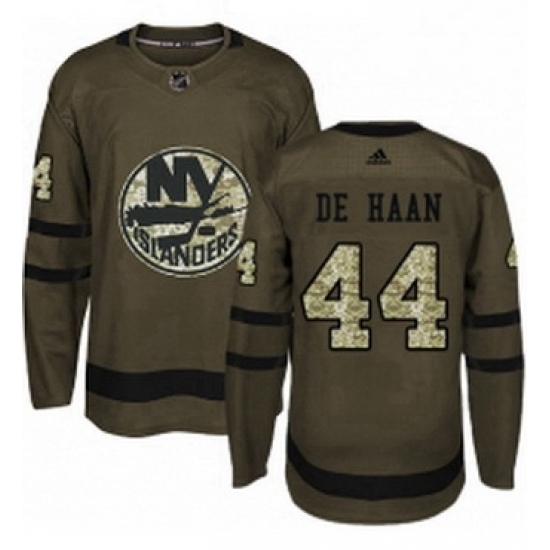 Mens Adidas New York Islanders 44 Calvin de Haan Premier Green Salute to Service NHL Jersey Mens Adidas New York Islanders 44 Calvin de Haan Premier Green Salute to Service NHL Jersey