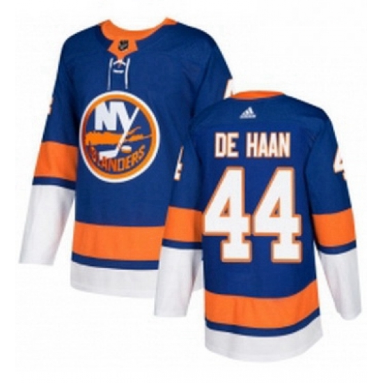 Mens Adidas New York Islanders 44 Calvin de Haan Premier Royal Blue Home NHL Jersey Mens Adidas New York Islanders 44 Calvin de Haan Premier Royal Blue Home NHL Jersey