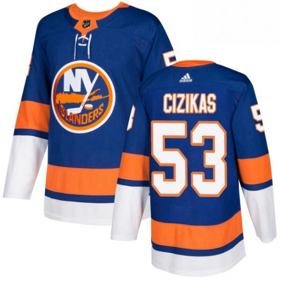 Mens Adidas New York Islanders 53 Casey Cizikas Authentic Royal Blue Home NHL Jersey Mens Adidas New York Islanders 53 Casey Cizikas Authentic Royal Blue Home NHL Jersey
