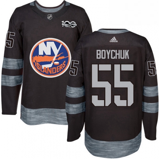 Mens Adidas New York Islanders 55 Johnny Boychuk Premier Black 1917 2017 100th Anniversary NHL Jersey Mens Adidas New York Islanders 55 Johnny Boychuk Premier Black 1917 2017 100th Anniversary NHL Jersey