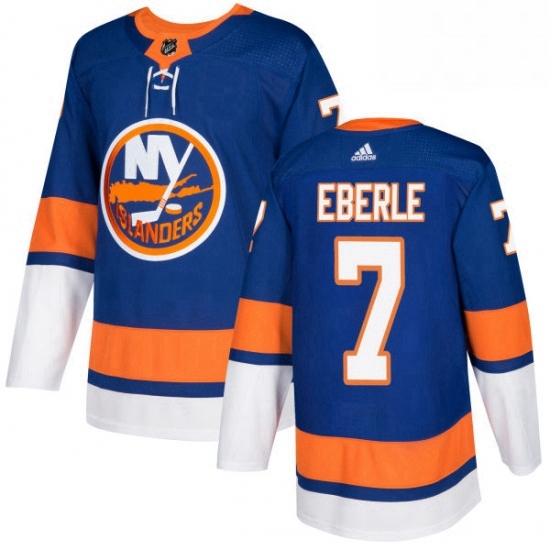 Mens Adidas New York Islanders 7 Jordan Eberle Authentic Royal Blue Home NHL Jersey Mens Adidas New York Islanders 7 Jordan Eberle Authentic Royal Blue Home NHL Jersey
