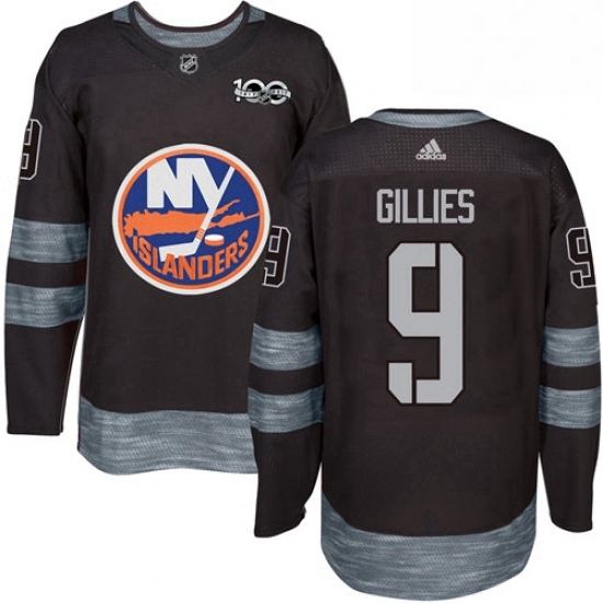 Mens Adidas New York Islanders 9 Clark Gillies Premier Black 1917 2017 100th Anniversary NHL Jersey Mens Adidas New York Islanders 9 Clark Gillies Premier Black 1917 2017 100th Anniversary NHL Jersey