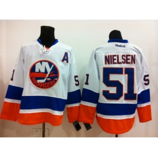 NHL New York Islanders #51 nielsen white jerseys NHL New York Islanders #51 nielsen white jerseys