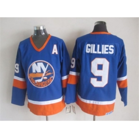 NHL New York Islanders 9 Gillies blue jerseys NHL New York Islanders 9 Gillies blue jerseys