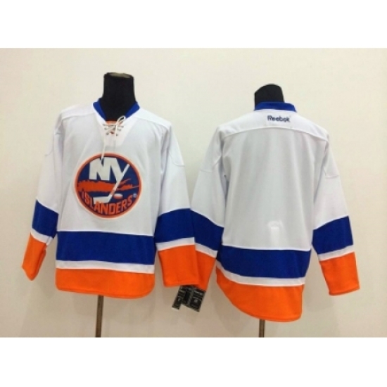 NHL New York Islanders blank white-blue jerseys NHL New York Islanders blank white-blue jerseys