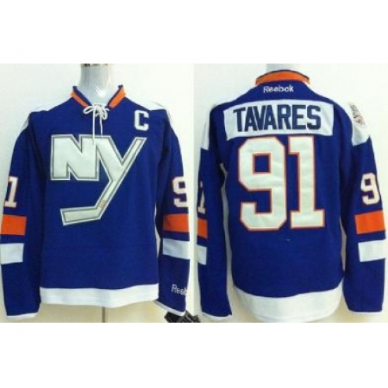 New York Islanders 91 John Tavares Blue Jerseys New York Islanders 91 John Tavares Blue Jerseys