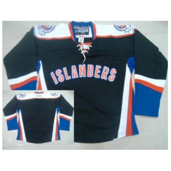 New York Islanders Blank 2012 Black Third Jersey New York Islanders Blank 2012 Black Third Jersey