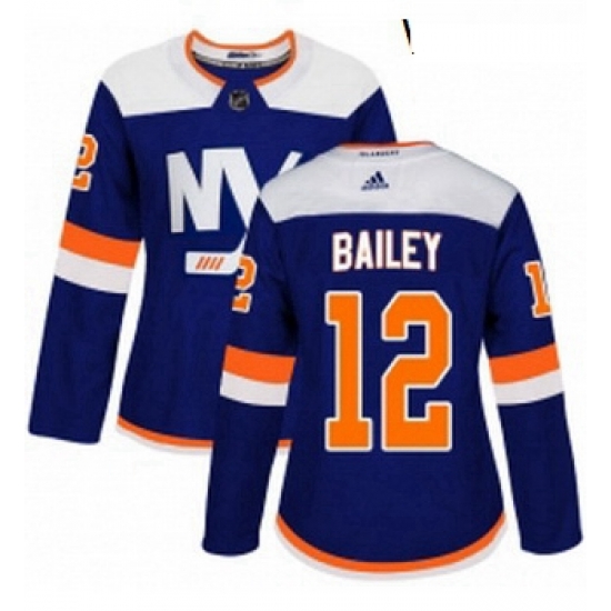 Womens Adidas New York Islanders 12 Josh Bailey Premier Blue Alternate NHL Jersey Womens Adidas New York Islanders 12 Josh Bailey Premier Blue Alternate NHL Jersey