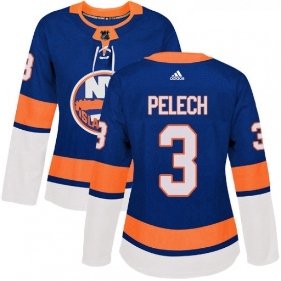 Womens Adidas New York Islanders 3 Adam Pelech Premier Royal Blue Home NHL Jersey Womens Adidas New York Islanders 3 Adam Pelech Premier Royal Blue Home NHL Jersey