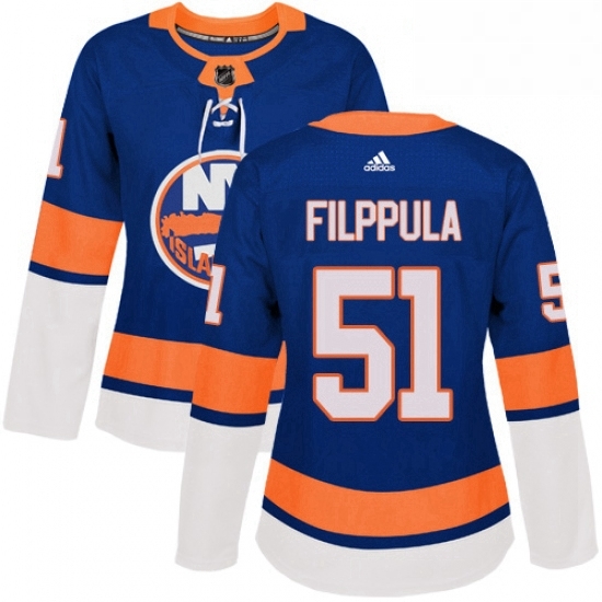 Womens Adidas New York Islanders 51 Valtteri Filppula Premier Royal Blue Home NHL Jersey Womens Adidas New York Islanders 51 Valtteri Filppula Premier Royal Blue Home NHL Jersey