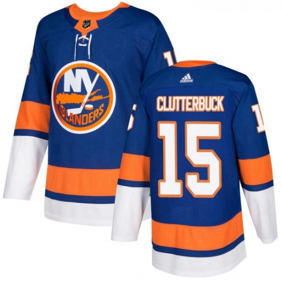 Youth Adidas New York Islanders 15 Cal Clutterbuck Premier Royal Blue Home NHL Jersey Youth Adidas New York Islanders 15 Cal Clutterbuck Premier Royal Blue Home NHL Jersey