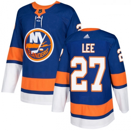 Youth Adidas New York Islanders 27 Anders Lee Authentic Royal Blue Home NHL Jersey Youth Adidas New York Islanders 27 Anders Lee Authentic Royal Blue Home NHL Jersey