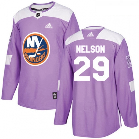 Youth Adidas New York Islanders 29 Brock Nelson Authentic Purple Fights Cancer Practice NHL Jersey Youth Adidas New York Islanders 29 Brock Nelson Authentic Purple Fights Cancer Practice NHL Jersey
