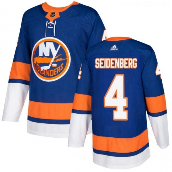 Youth Adidas New York Islanders 4 Dennis Seidenberg Premier Royal Blue Home NHL Jersey Youth Adidas New York Islanders 4 Dennis Seidenberg Premier Royal Blue Home NHL Jersey