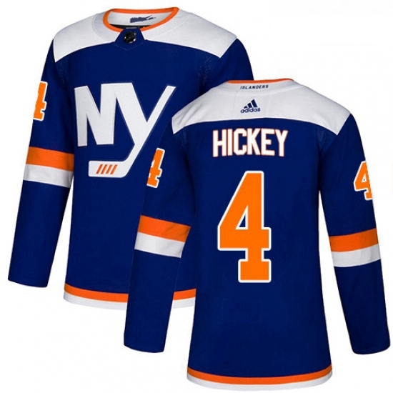 Youth Adidas New York Islanders 4 Thomas Hickey Premier Blue Alternate NHL Jersey Youth Adidas New York Islanders 4 Thomas Hickey Premier Blue Alternate NHL Jersey