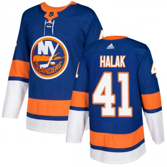 Youth Adidas New York Islanders 41 Jaroslav Halak Authentic Royal Blue Home NHL Jersey Youth Adidas New York Islanders 41 Jaroslav Halak Authentic Royal Blue Home NHL Jersey
