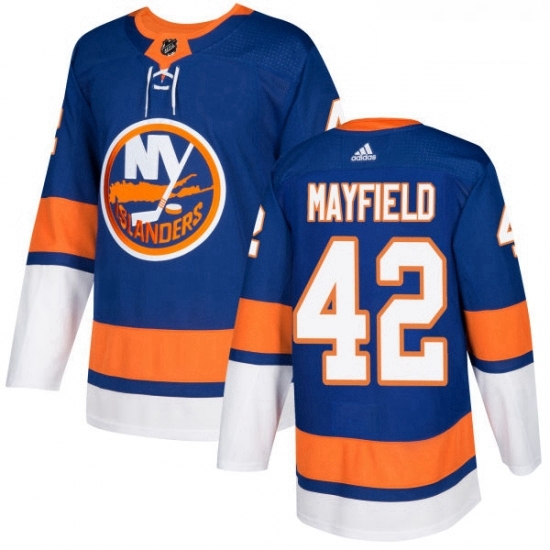 Youth Adidas New York Islanders 42 Scott Mayfield Premier Royal Blue Home NHL Jersey Youth Adidas New York Islanders 42 Scott Mayfield Premier Royal Blue Home NHL Jersey